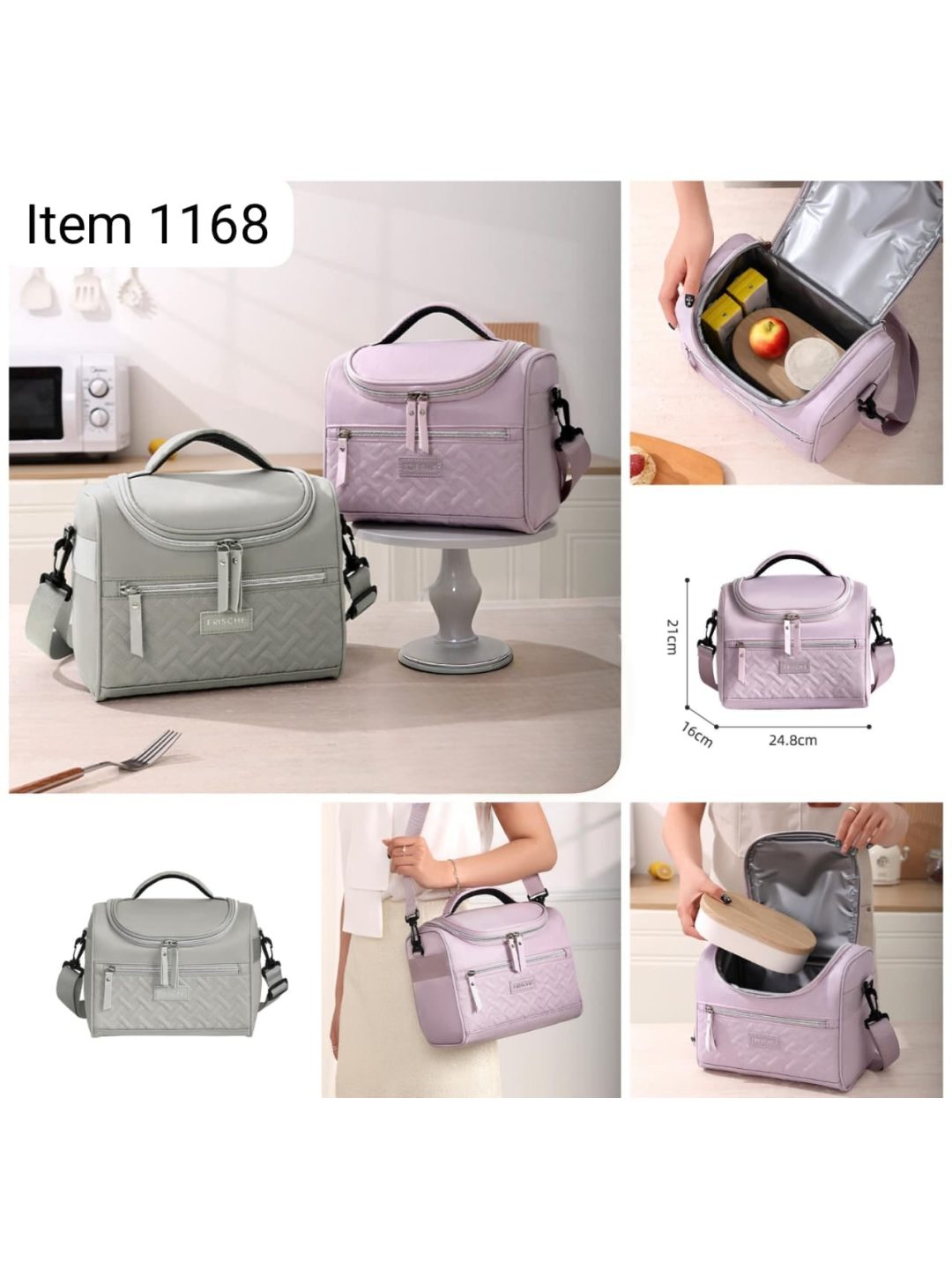 Insulated Cooler And Lunch Bag