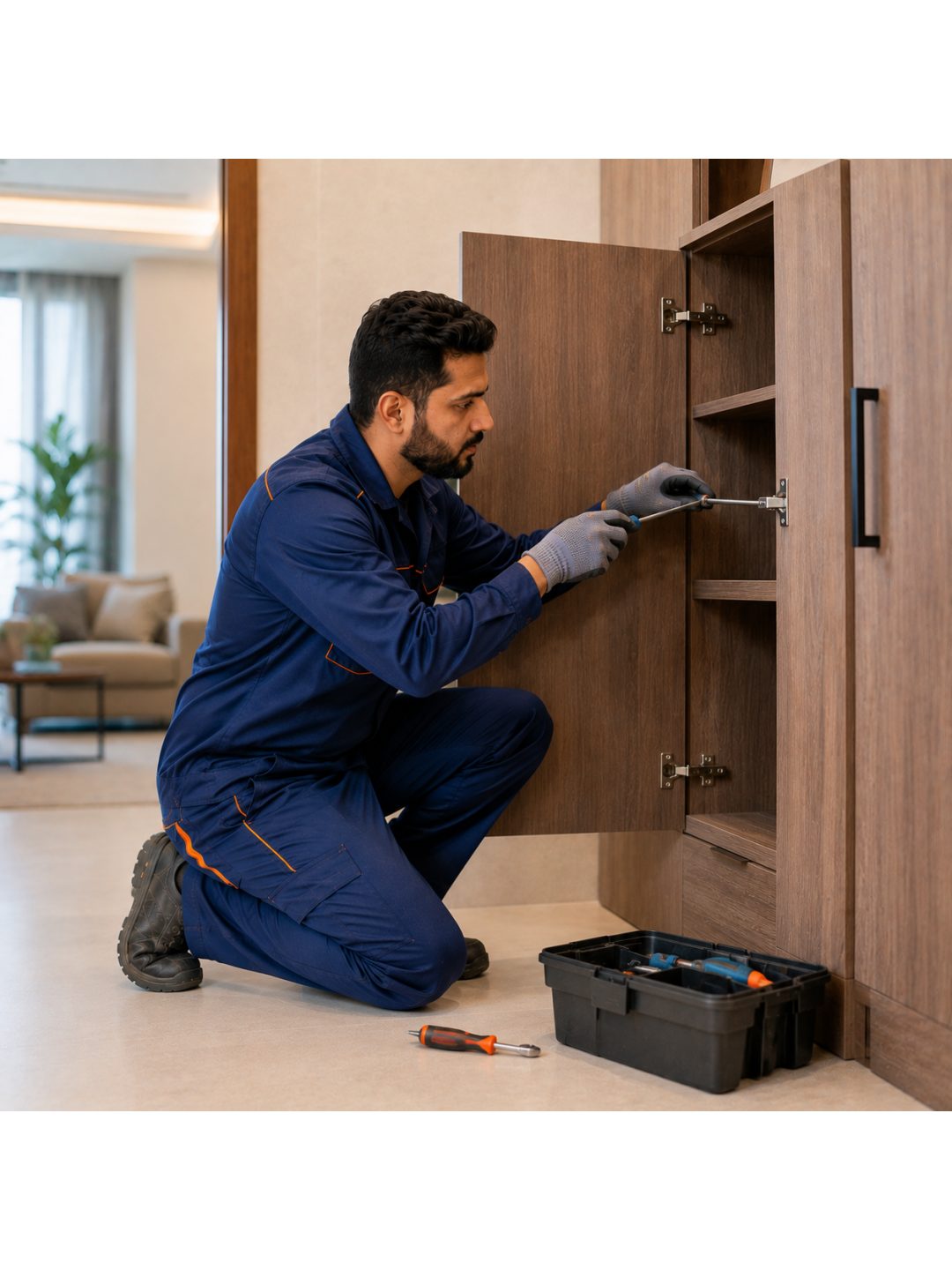 🚪 Door & Cupboard Fixing