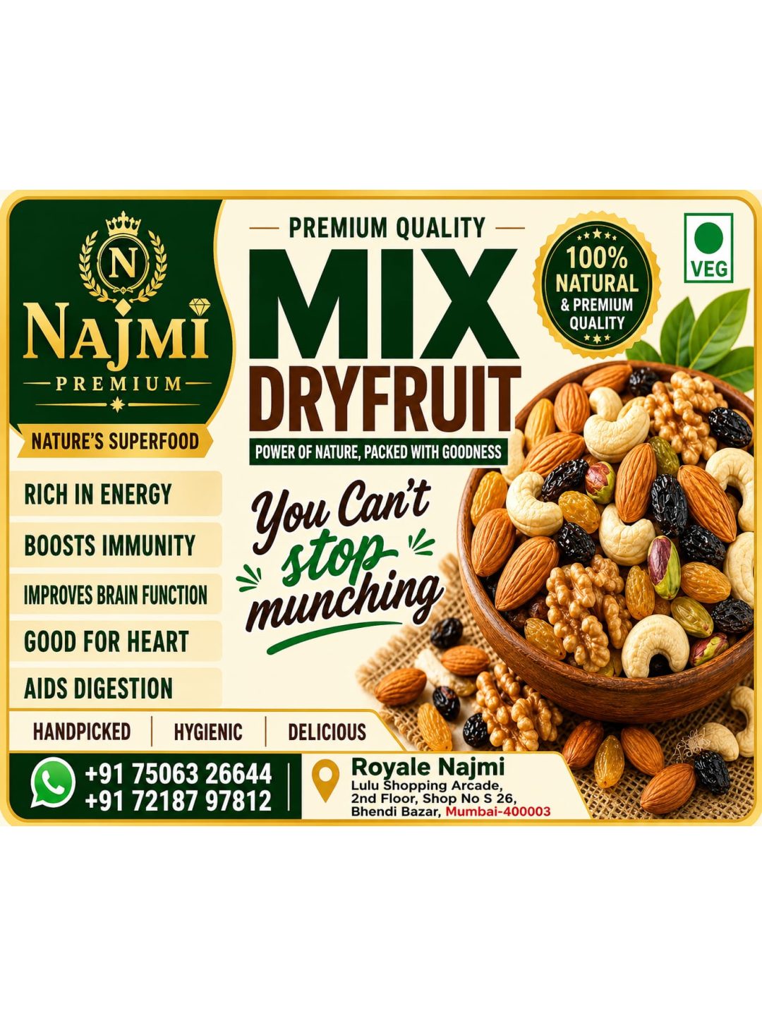 Premium Najmi Mix Dryfruit