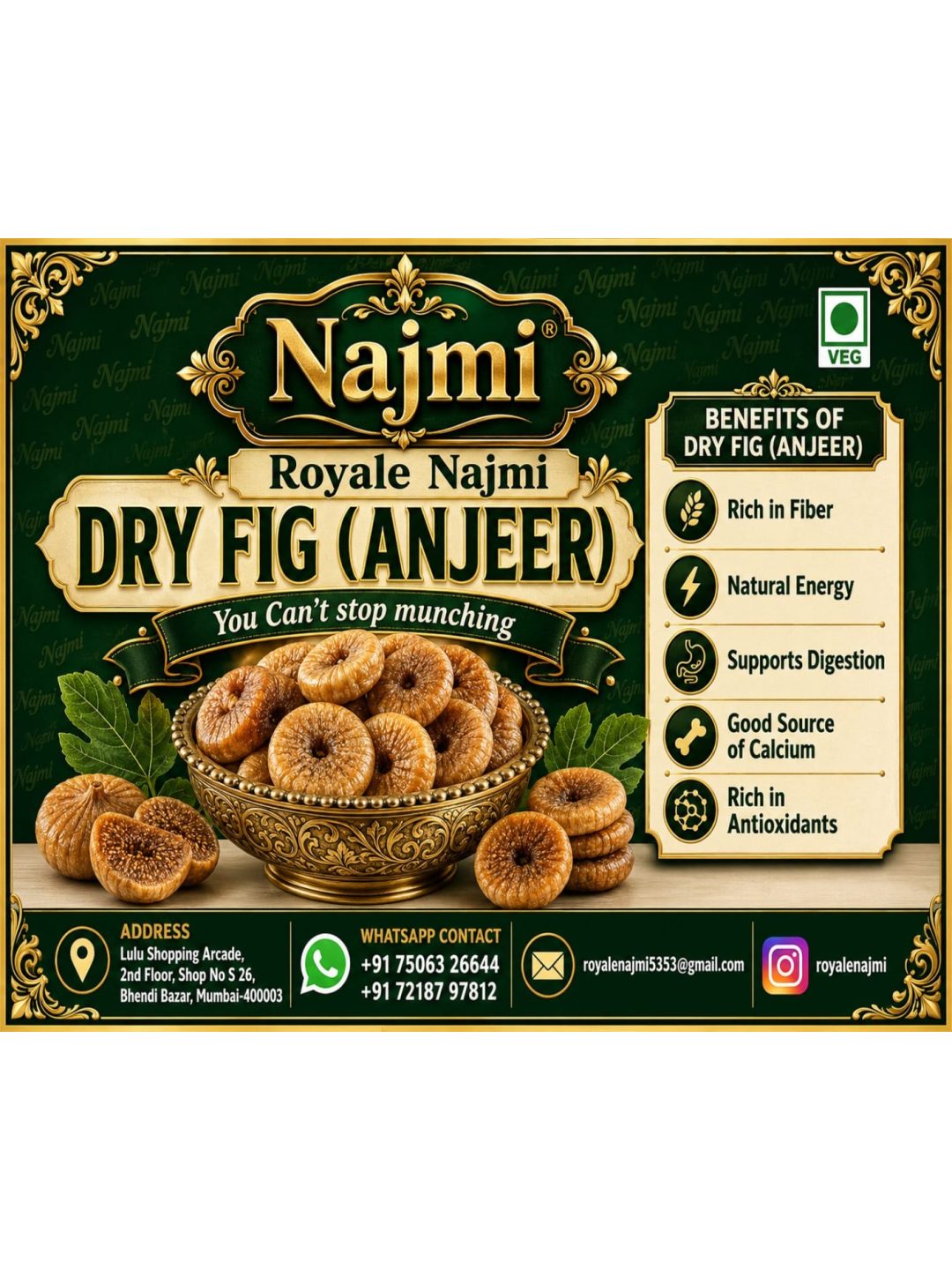 Premium Najmi Anjeer