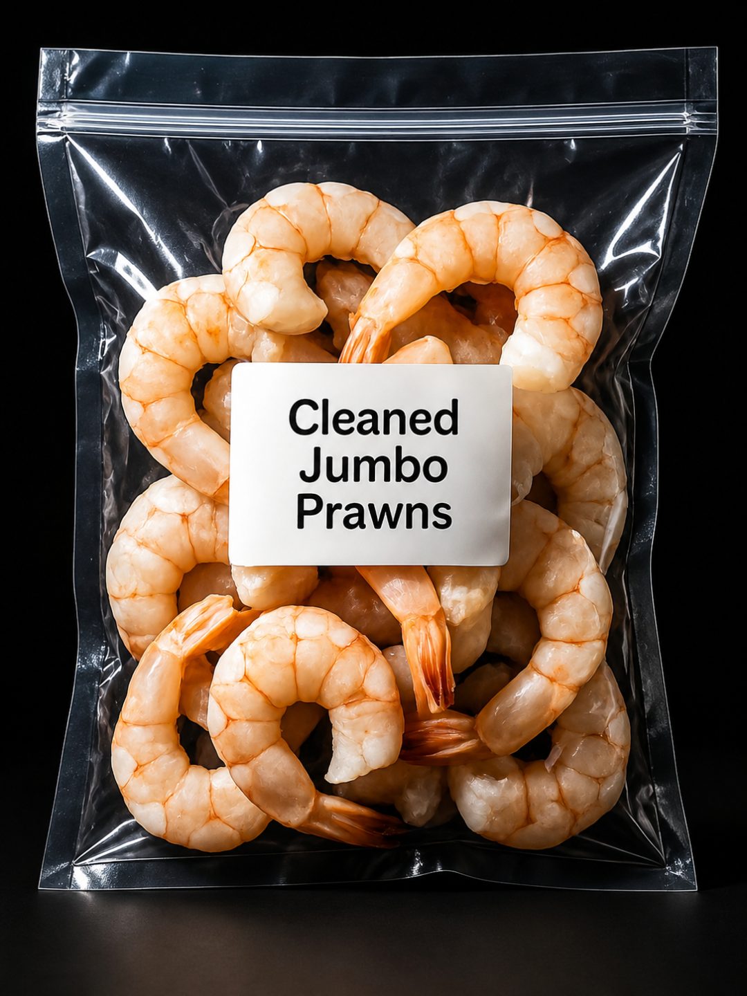 500gms Sea Water Jumbo Prawns Cleaned