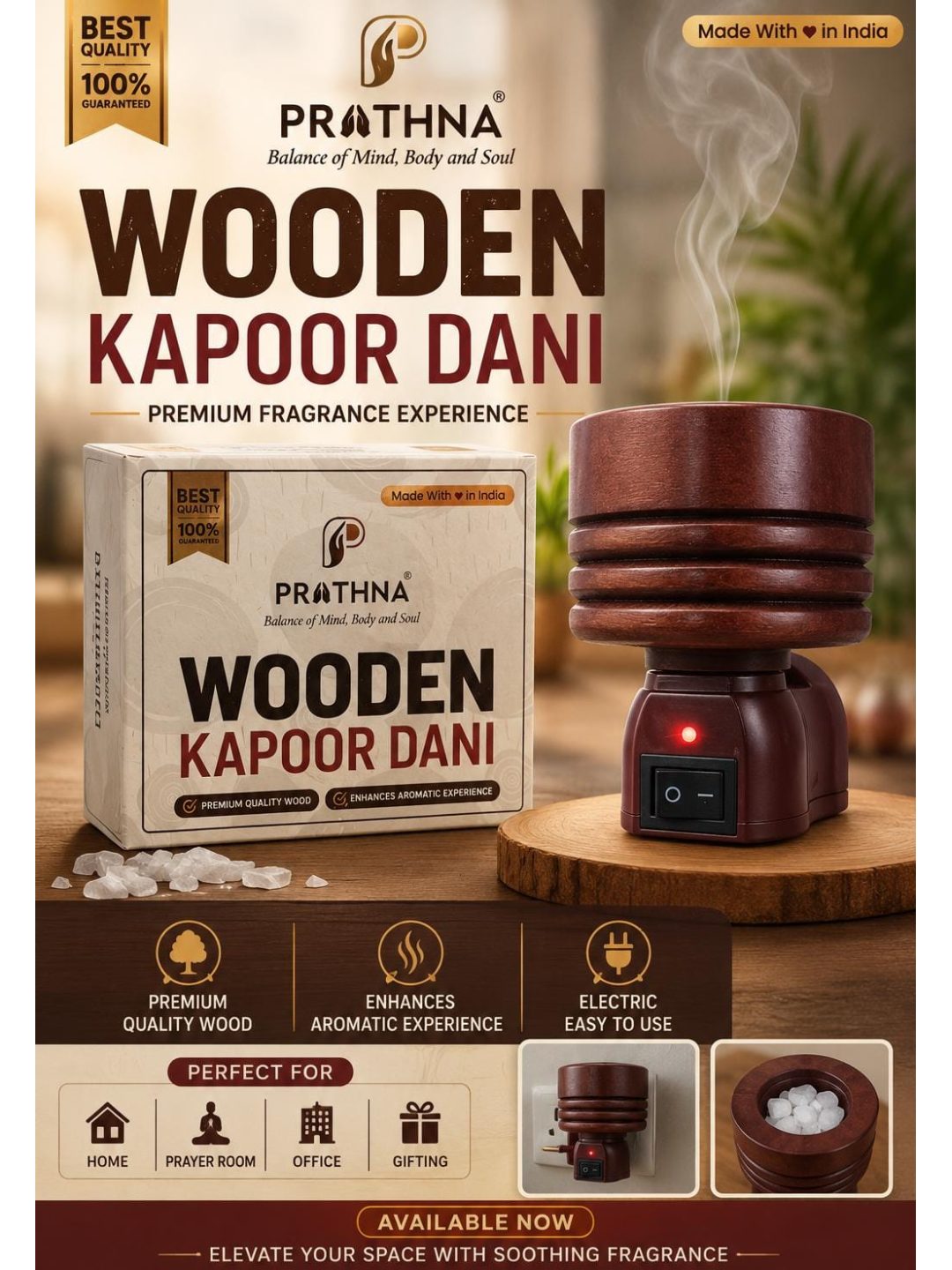 Wooden Bukhurdani
