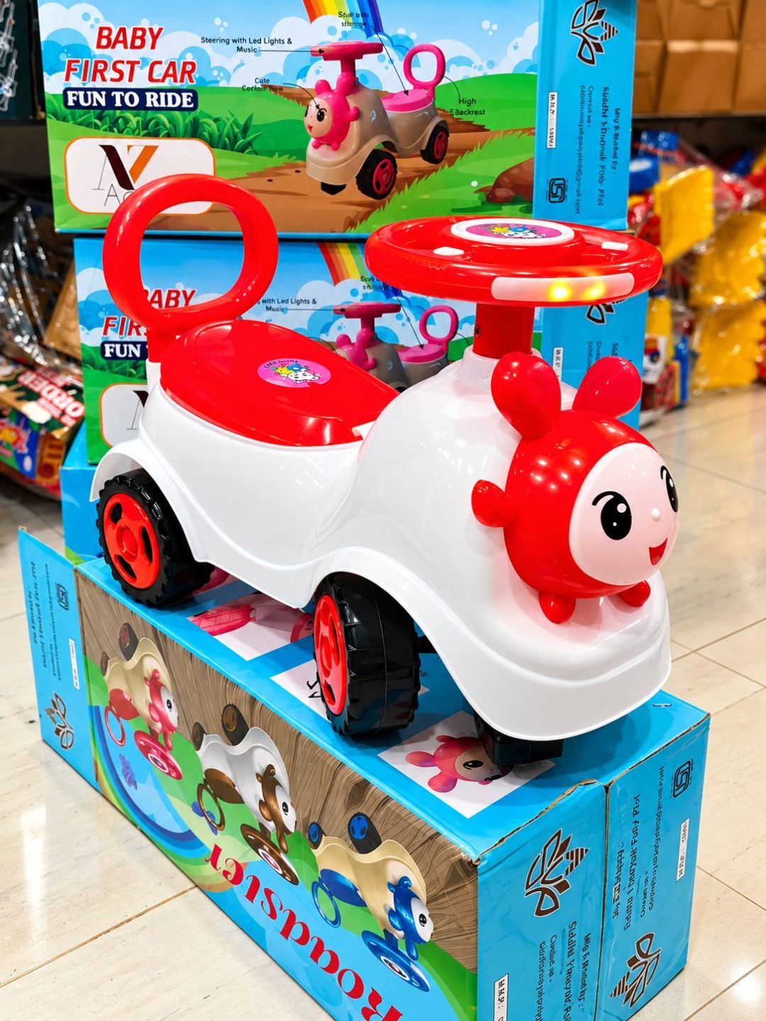 Ride On A Car