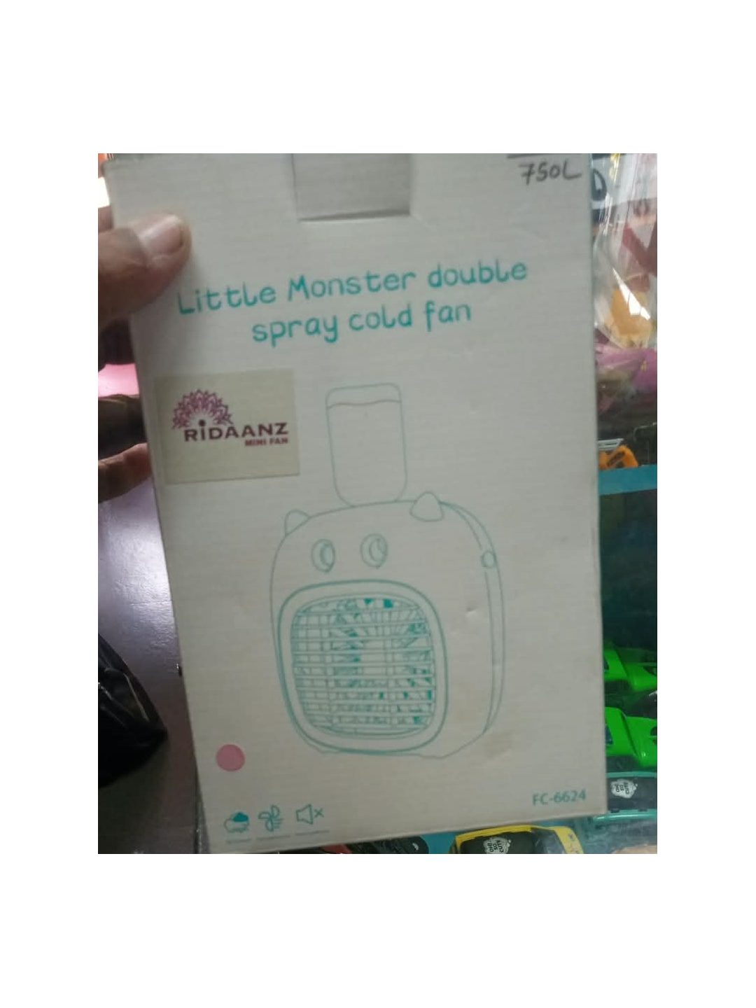 Double Spary Cooling Fan